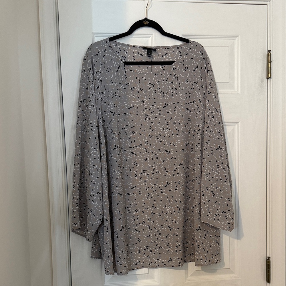 Gray Lane Bryant Blouse
